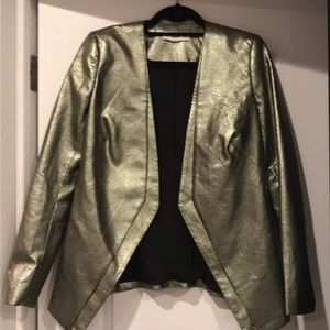 Silver blazer